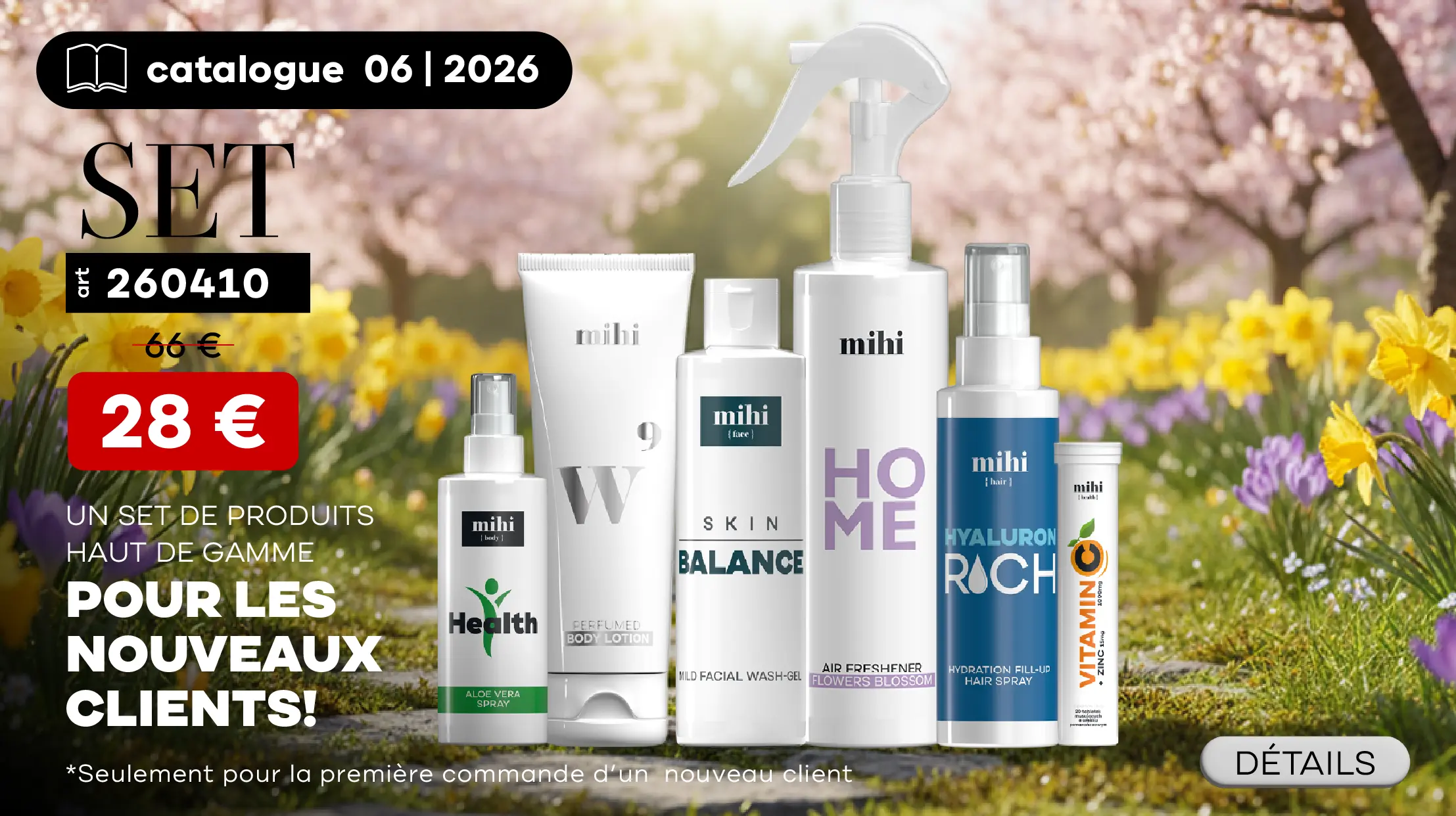 Coffret UNIQUE de produits STAR mihi pour les Nouveaux Clients en période! Pour vous simplifier au maximum le Passage de l’Étape 1, nous sommes heureux de vous présenter une offre spéciale pour les Nouveaux Clients !