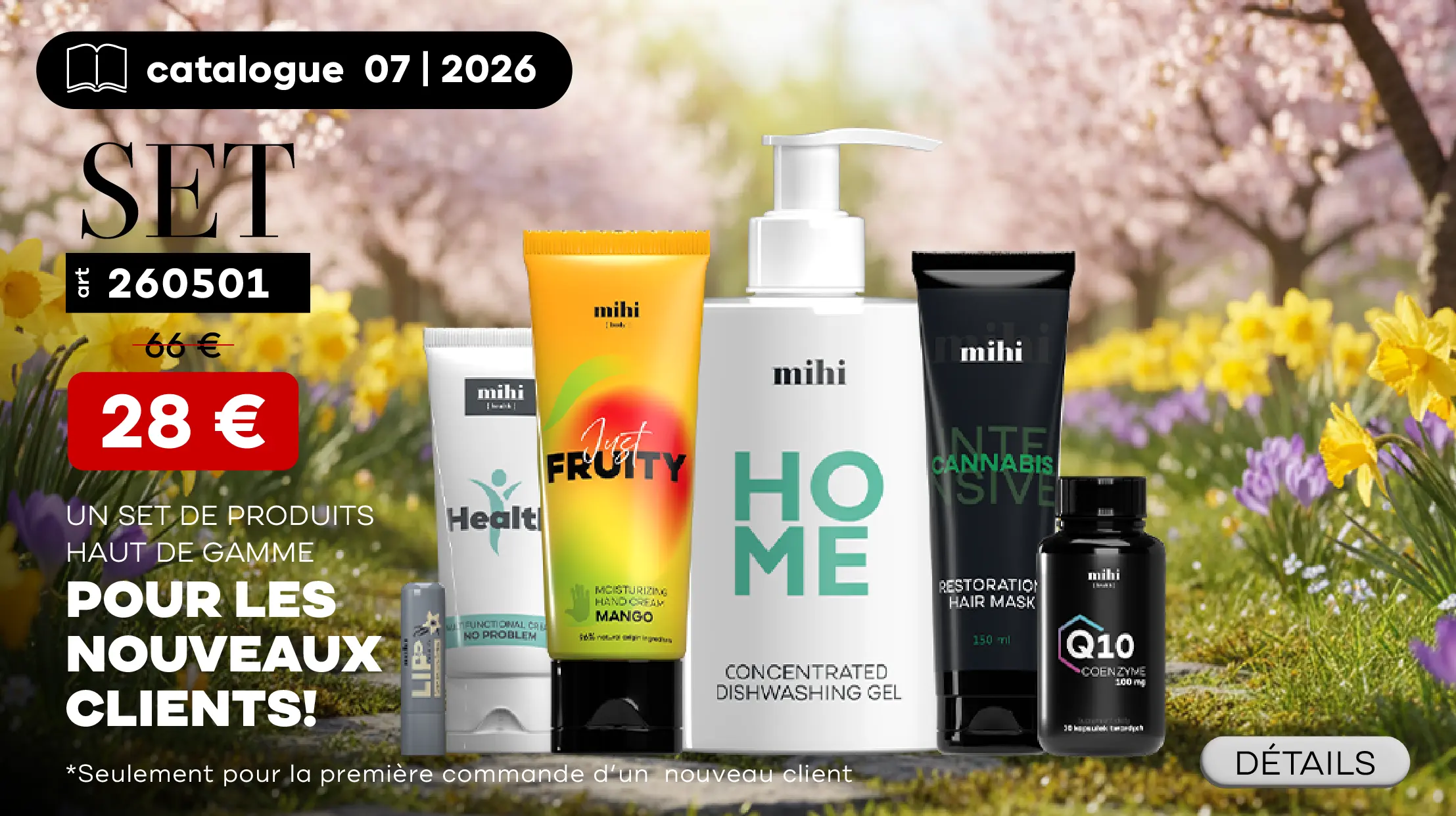Coffret UNIQUE de produits STAR mihi pour les Nouveaux Clients en période! Pour vous simplifier au maximum le Passage de l’Étape 1, nous sommes heureux de vous présenter une offre spéciale pour les Nouveaux Clients !