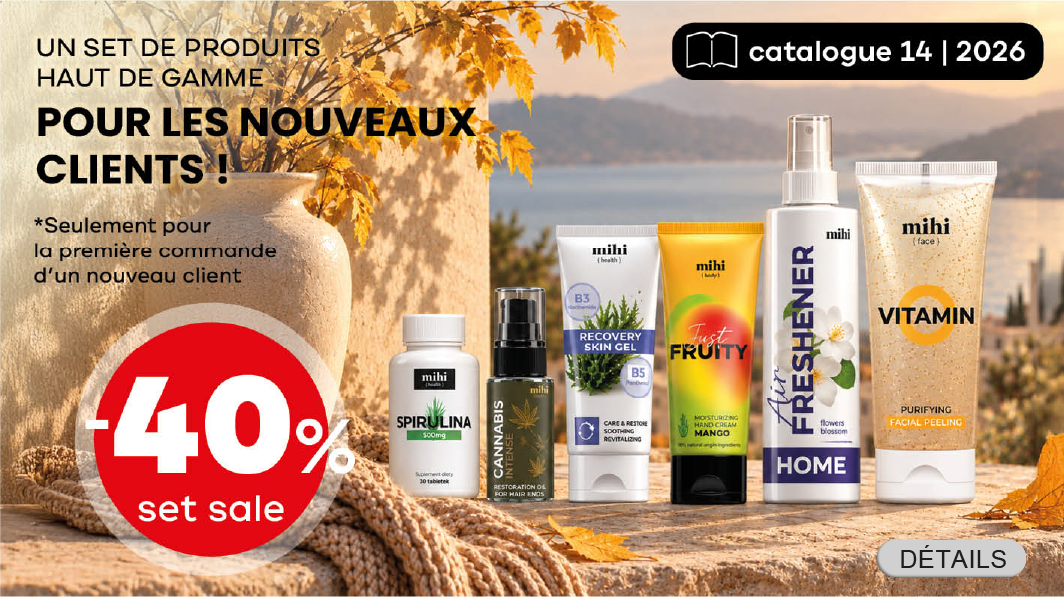 Coffret UNIQUE de produits STAR mihi pour les Nouveaux Clients en période! Pour vous simplifier au maximum le Passage de l’Étape 1, nous sommes heureux de vous présenter une offre spéciale pour les Nouveaux Clients !