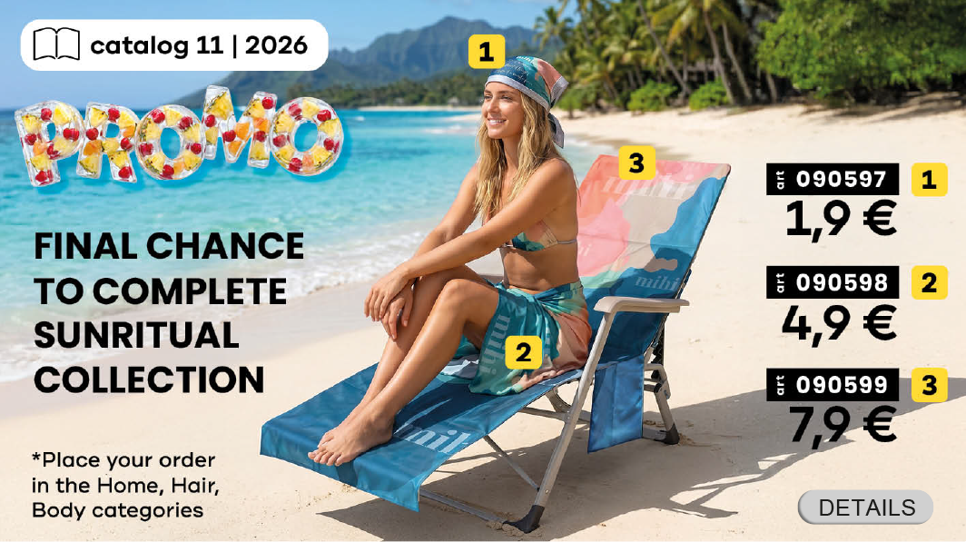 FINAL CHANCE TO COMPLETE SUNRITUAL COLLECTION. Place your order in the Home, Hair, Body categories