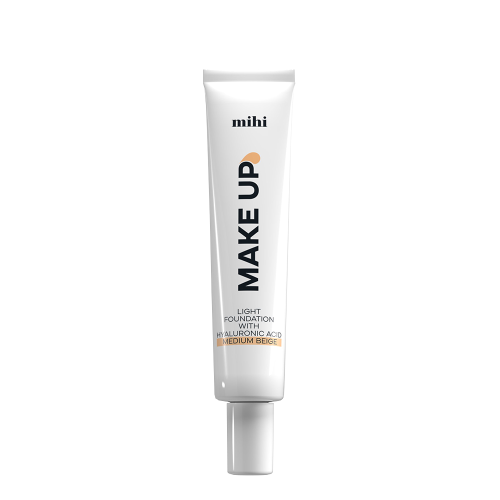 051202 Foundation. Lehký podkladový krém s kyselinou hyaluronovou Středně béžový