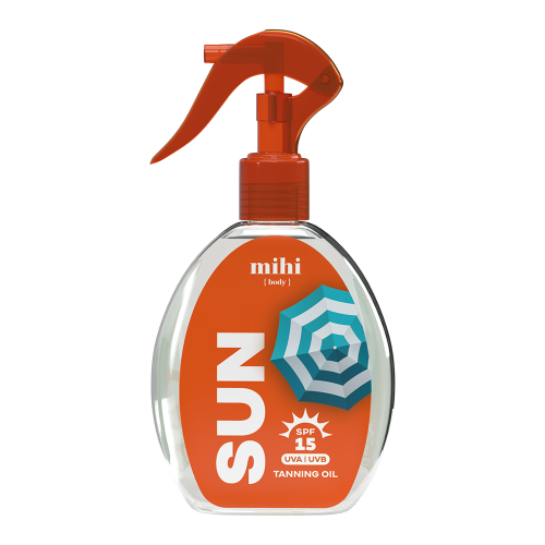 021303 SUN. Olejek do opalania SPF 15