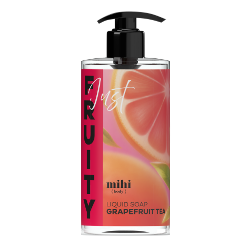 020626 Just Fruity. Mydło w płynie o zapachu grejpfruta i herbaty