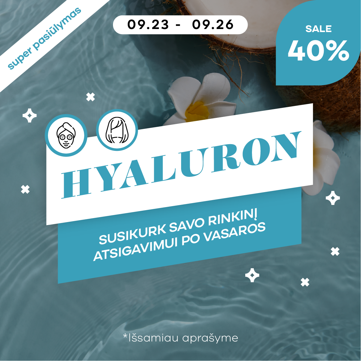 Sukurkite savo atsigavimo po vasaros rinkinį