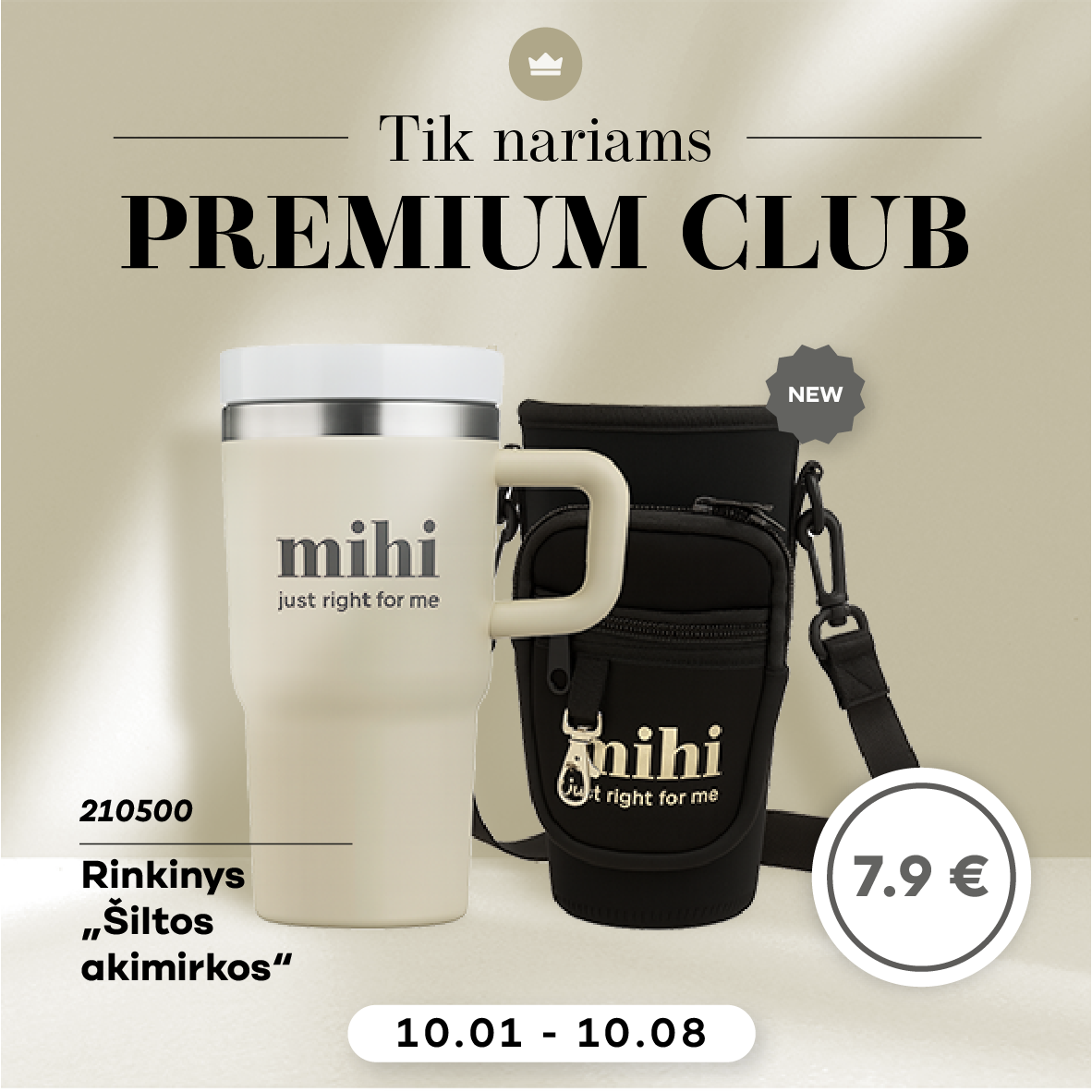 💥PREMJERA mihi! 🆕 Tik Premium Club nariams!
