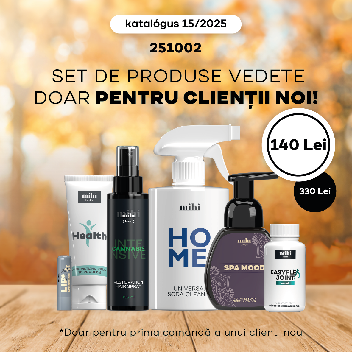 Set pentru Noul Client în perioada 15/2025!