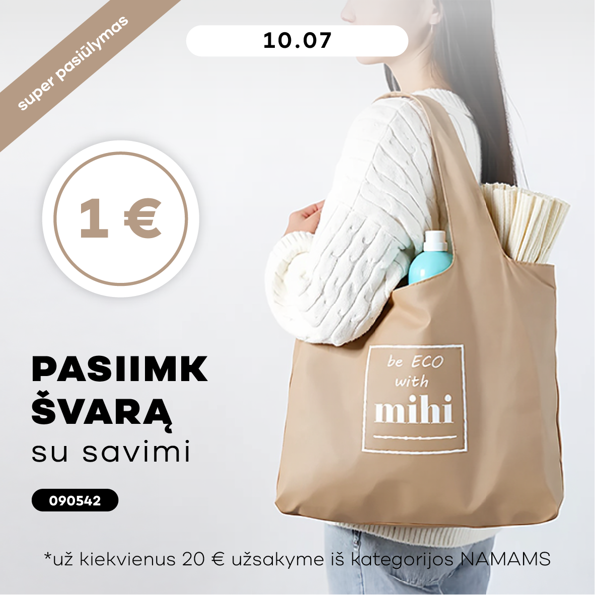 Pasiimk švarą su savimi