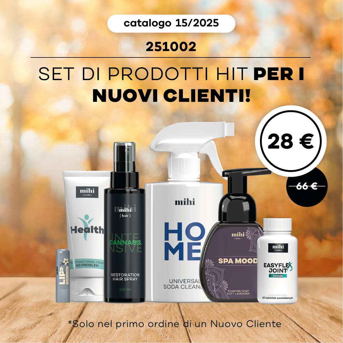 Set per il Nuovo Cliente nel periodo 15/2025!
