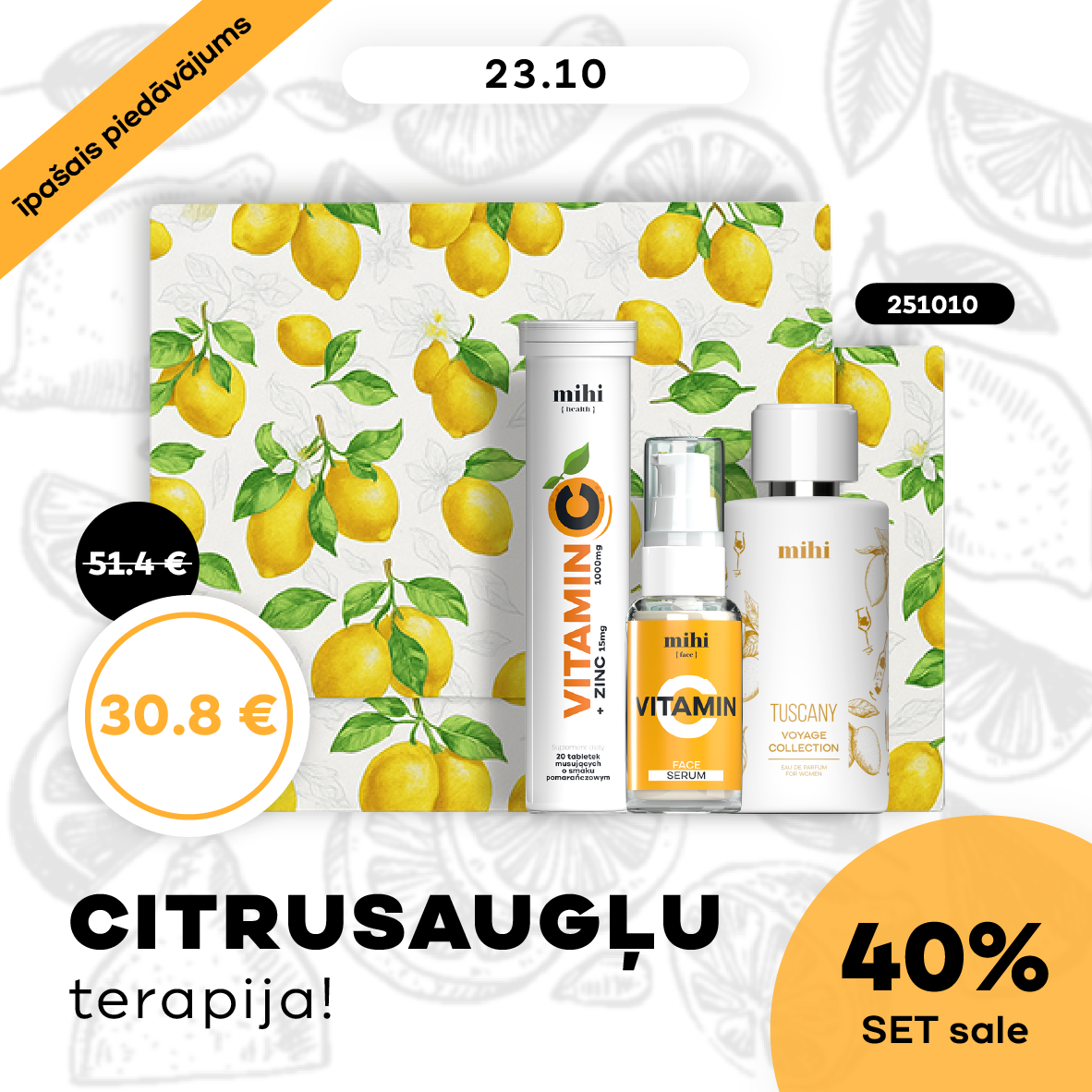 Citrusaugļu terapija!🍋