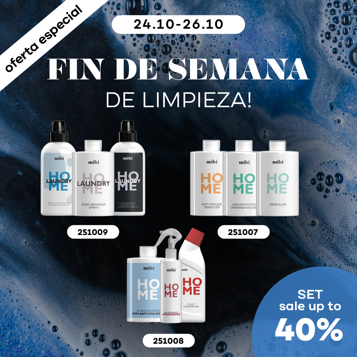 ¡Fin de semana de limpieza!🧽✨