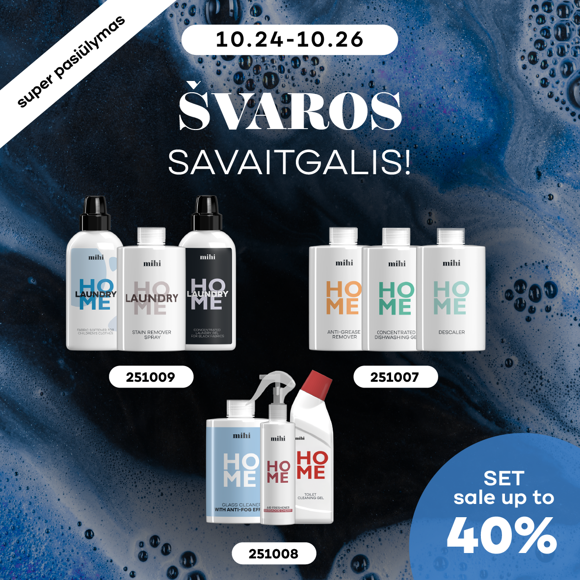 Švaros savaitgalis!🧽✨