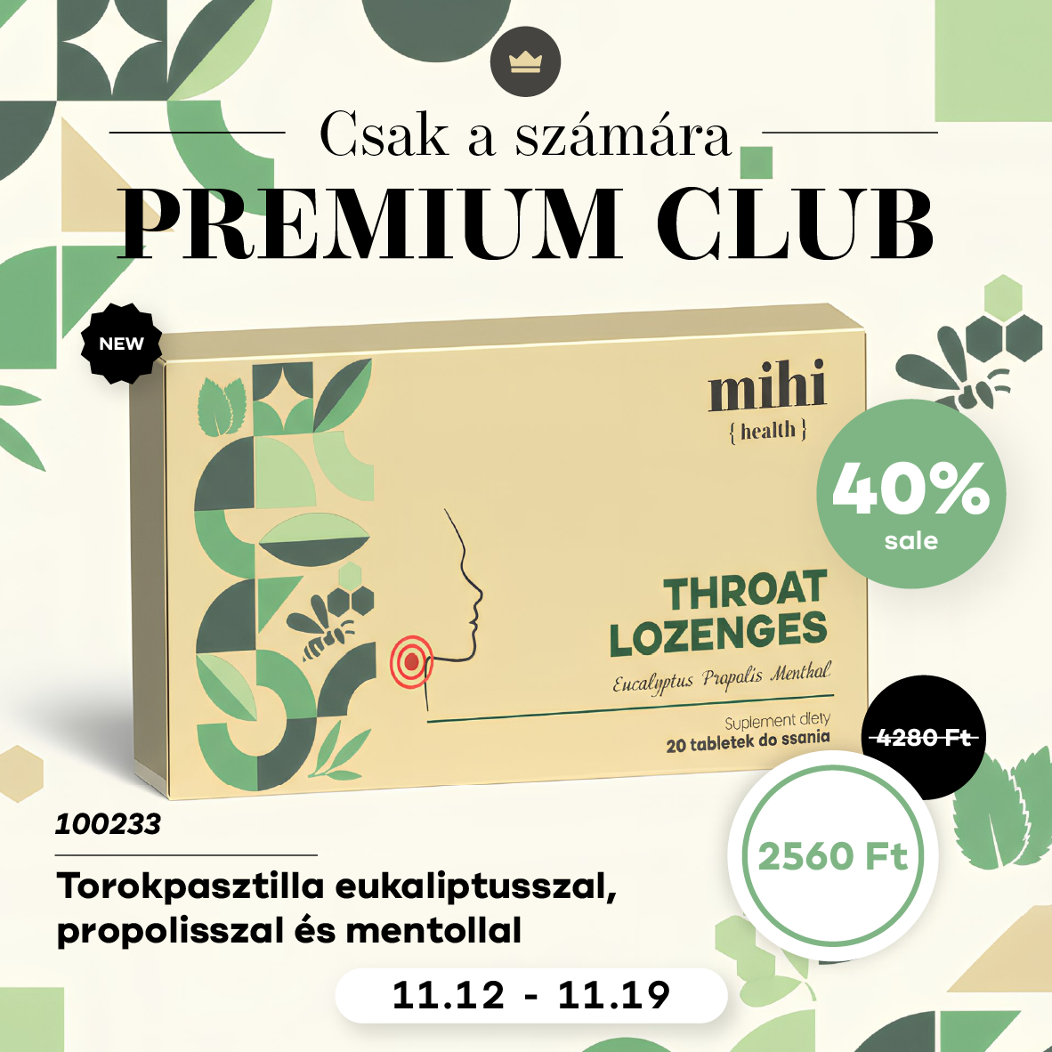💥ÚJDONSÁG Premier a mihi-nél! 🆕 Csak a Premium Club tagjai számára!