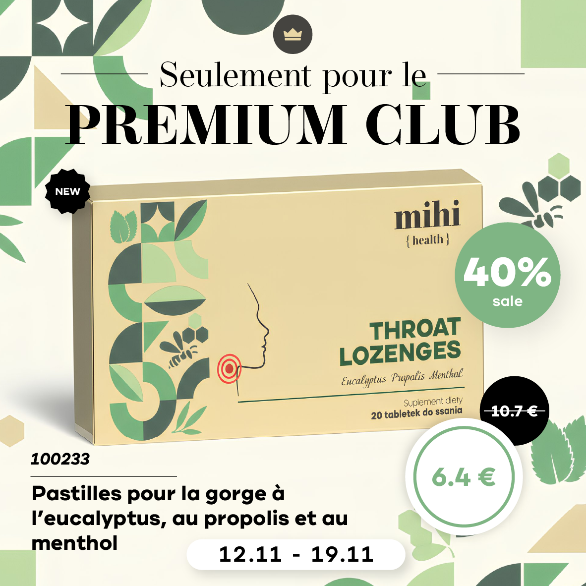 💥NOUVEAUTÉS chez mihi ! 🆕 Réservée au Premium Club