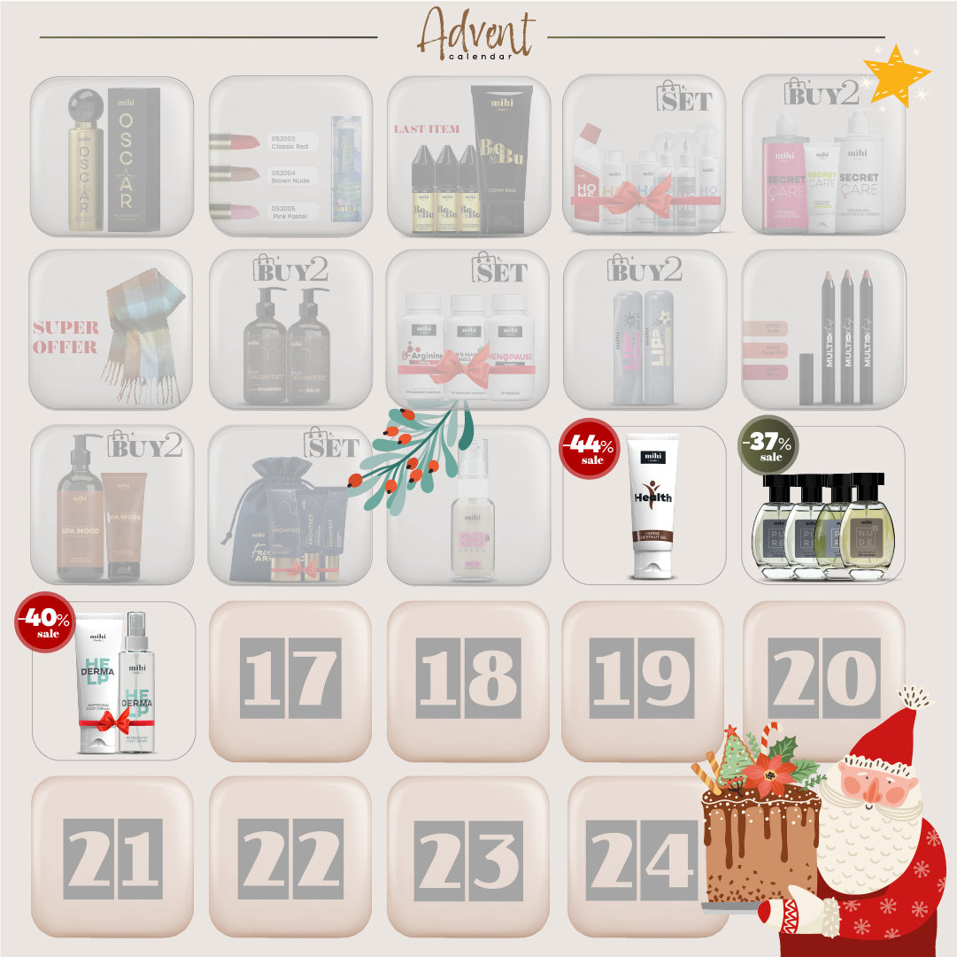 16er jour du calendrier de l'Avent en ligne Mihi ! 🎉