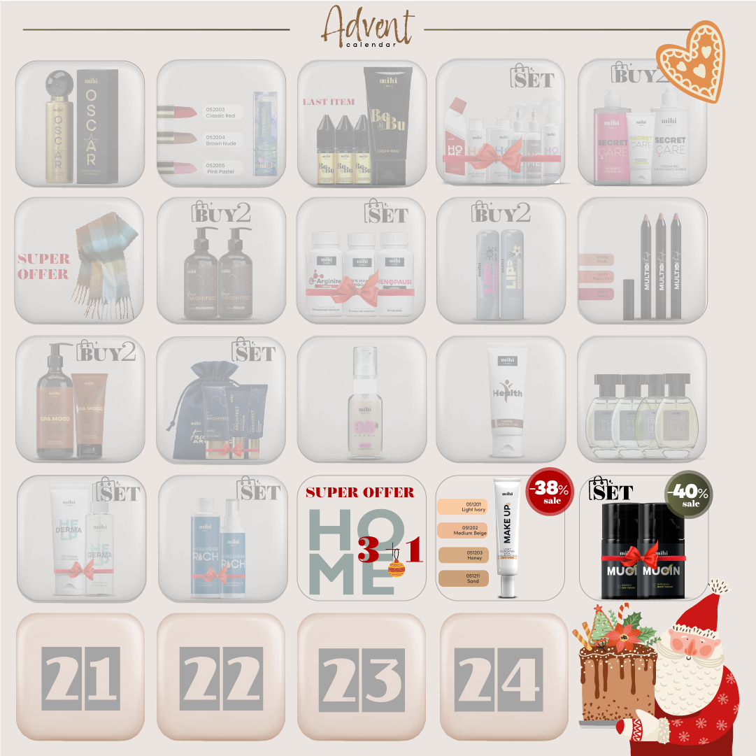 20er jour du calendrier de l'Avent en ligne Mihi ! 🎉