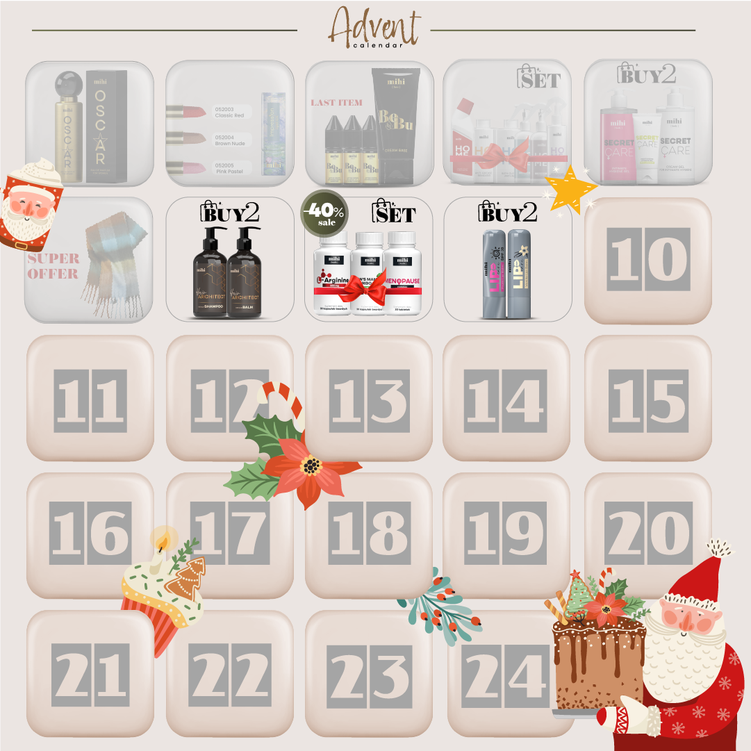 9 dzień online kalendarza adwentowego Mihi! 🎉