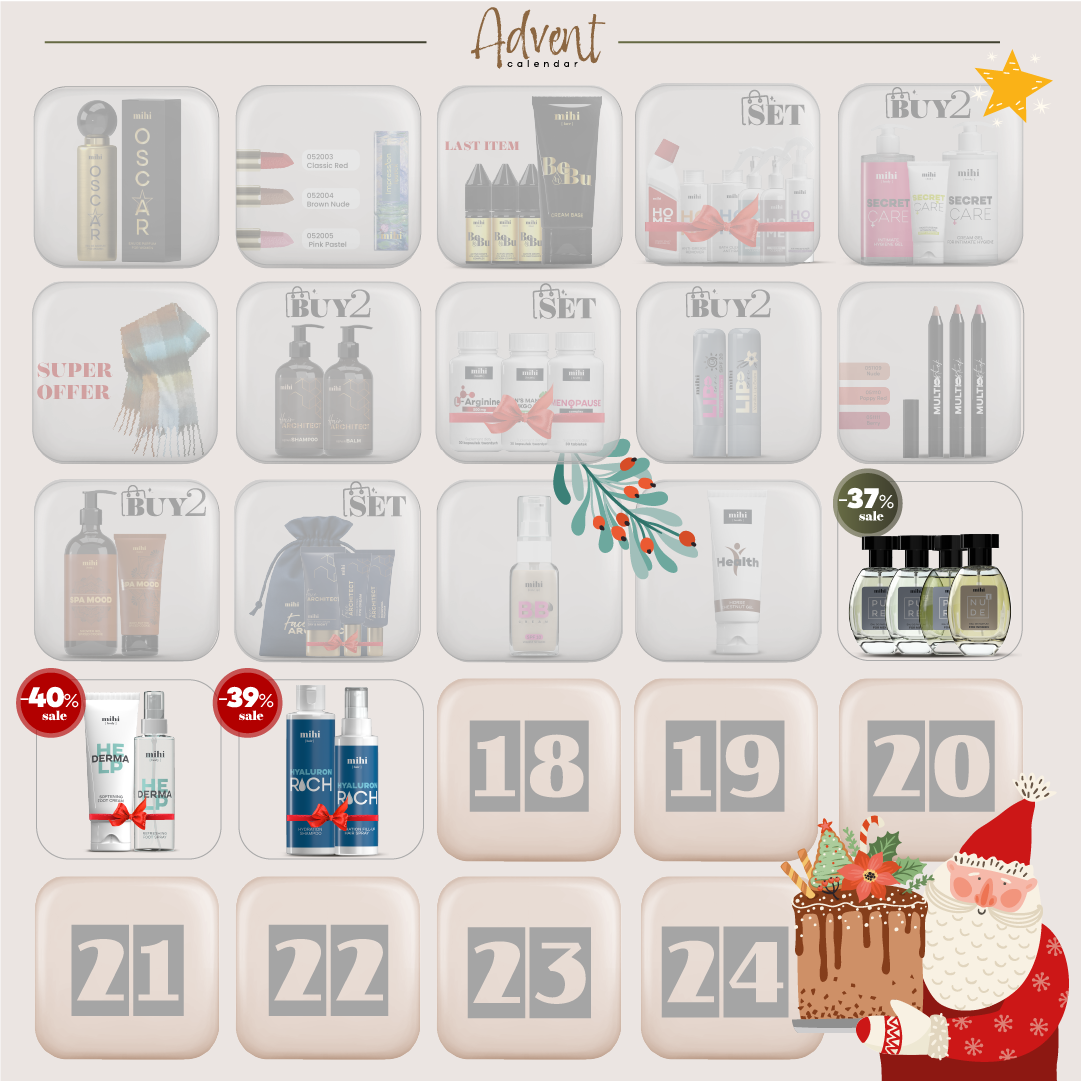 17er jour du calendrier de l'Avent en ligne Mihi ! 🎉