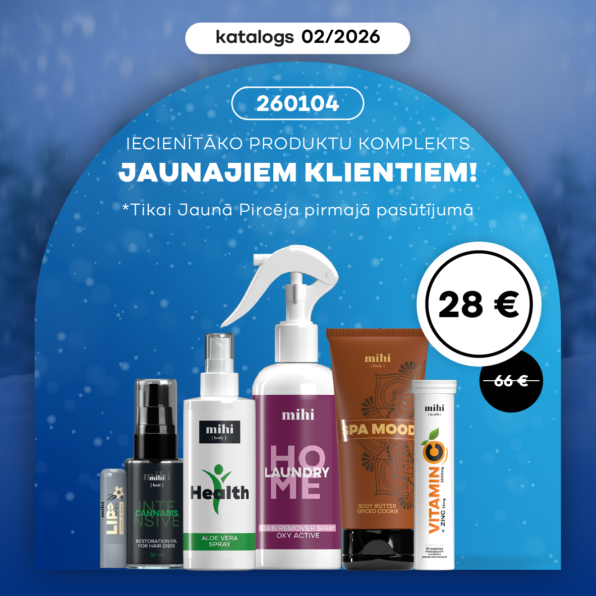 Komplekts JAUNAJAM KLIENTAM 