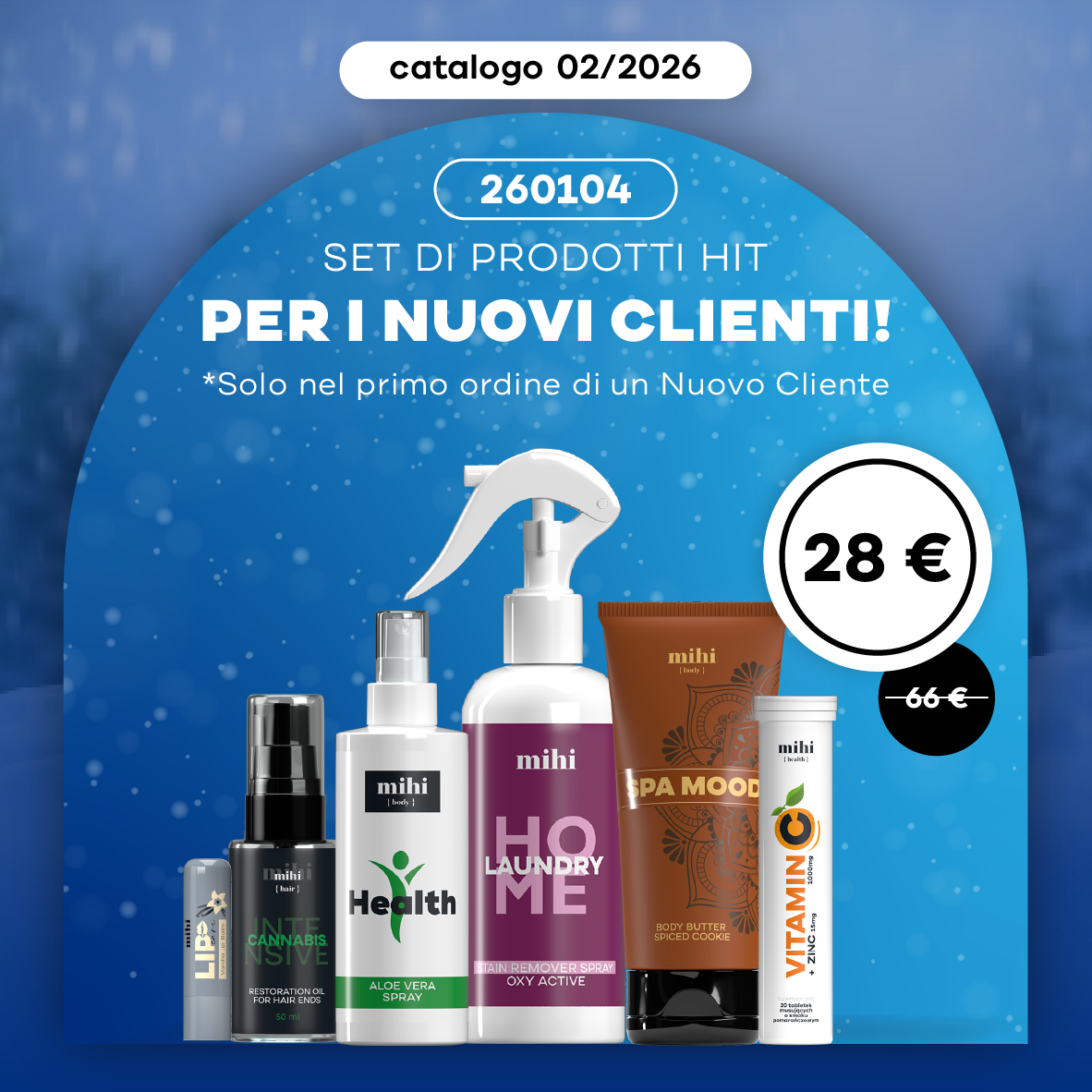 Set per Nuovo Acquirente nel periodo 02/2026!
