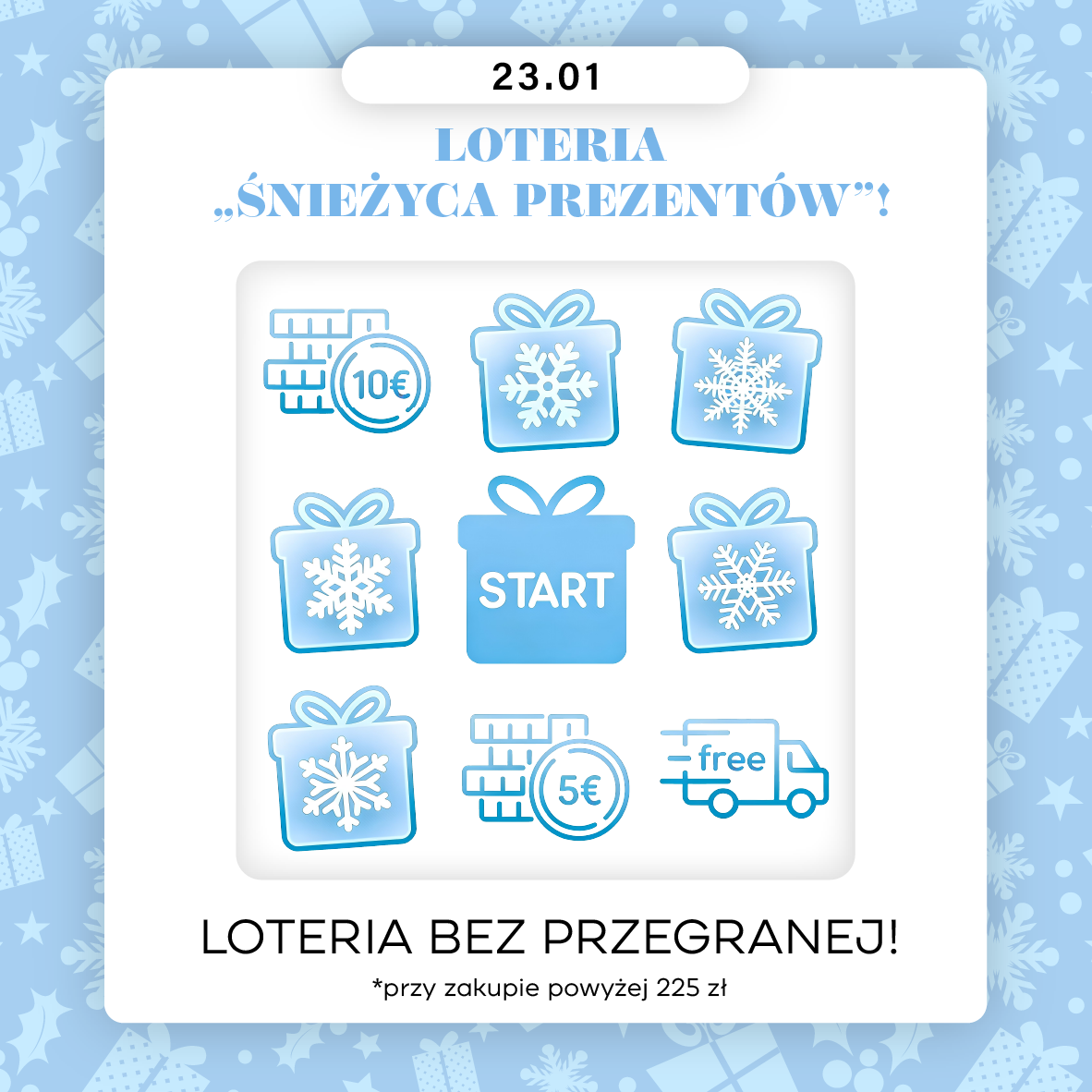 Loteria „Śnieżyca prezentów”