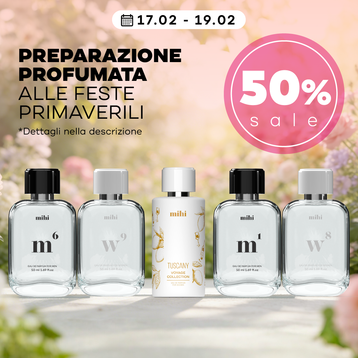 Preparazione profumata alle feste primaverili