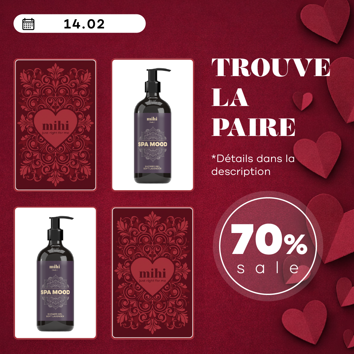 Trouve la paire 💕