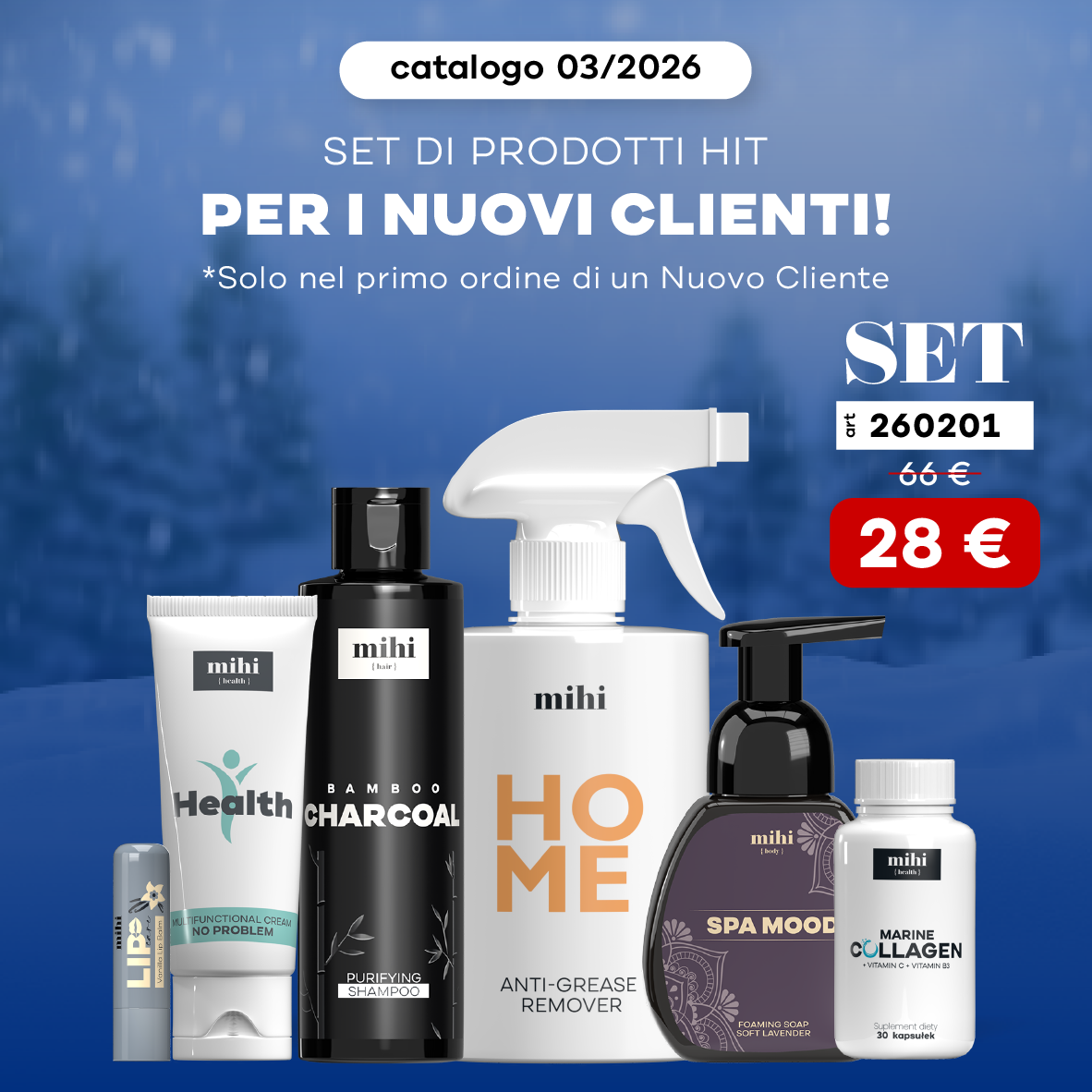 Set per Nuovo Acquirente nel periodo 03/2026!