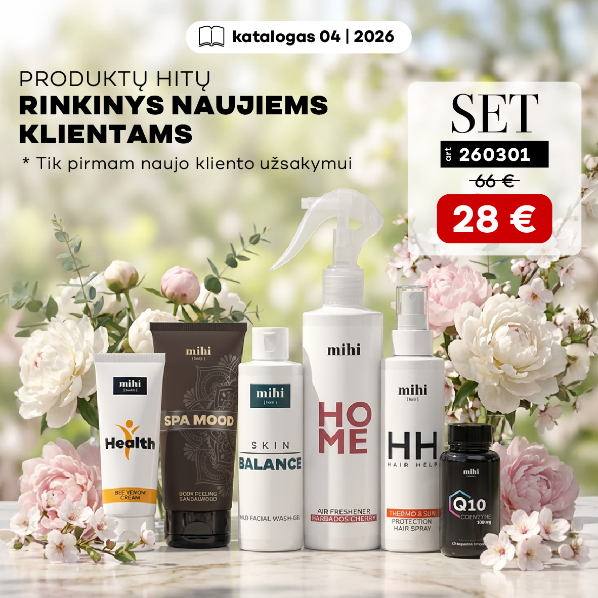 Naujo Pirkėjo rinkinys 04/2026 periode!