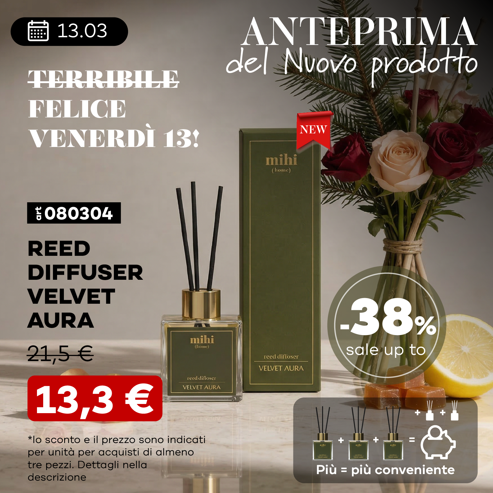 Terribile Felice venerdì 13!