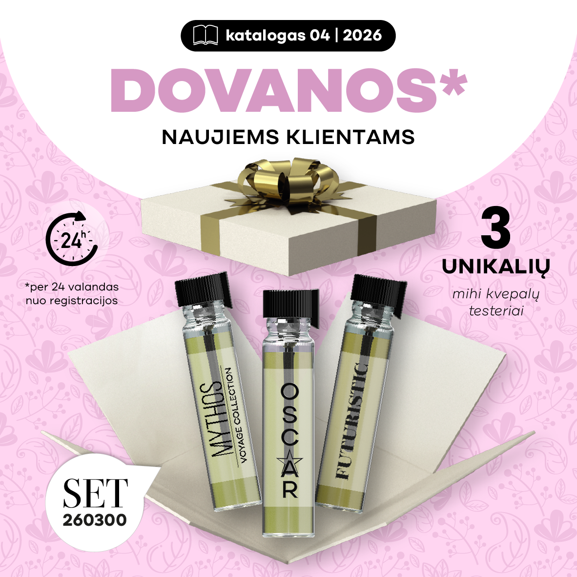 Super bonusas naujiems pirkėjams 04/2026 periode! 💥