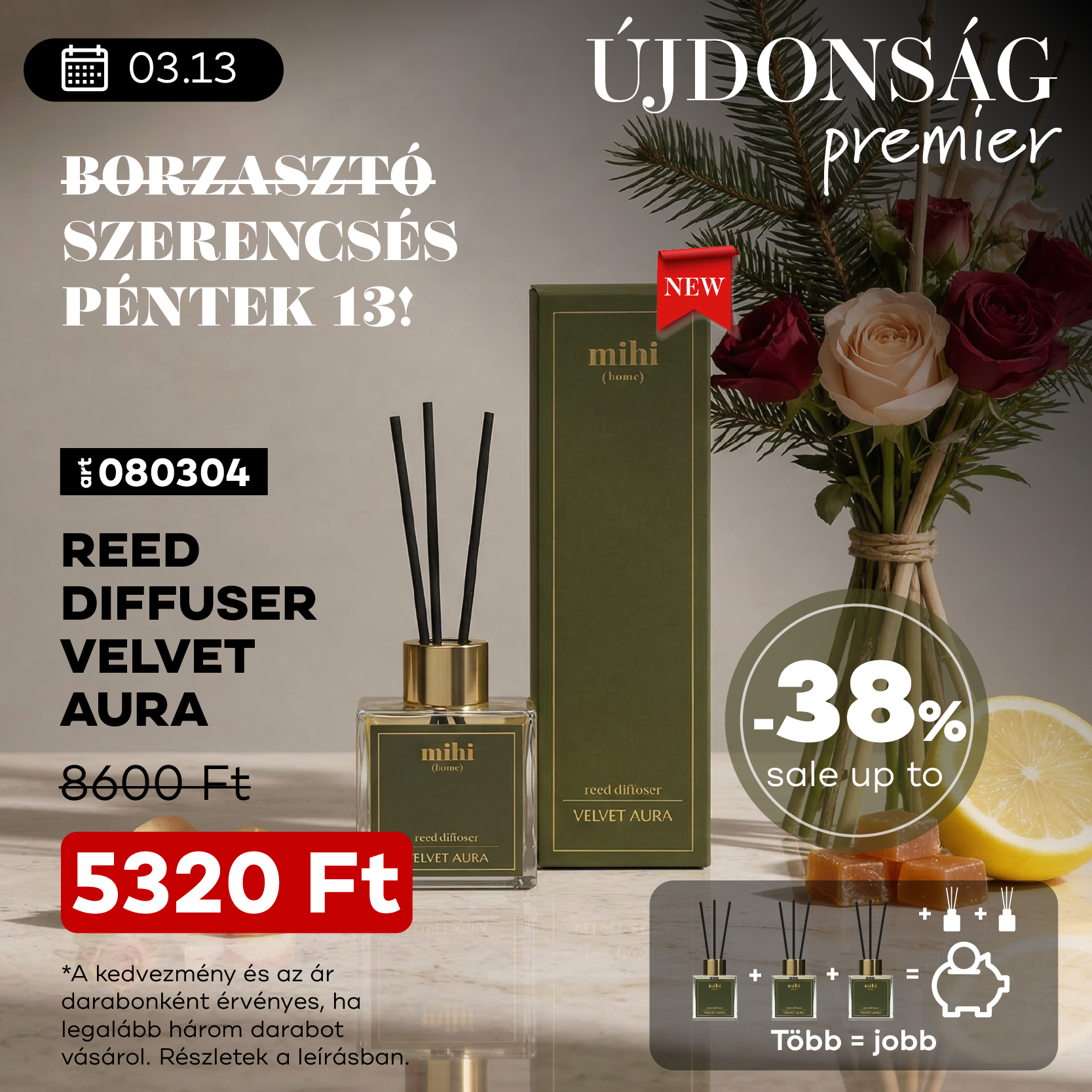 BORZASZTO szerencsés péntek 13.!