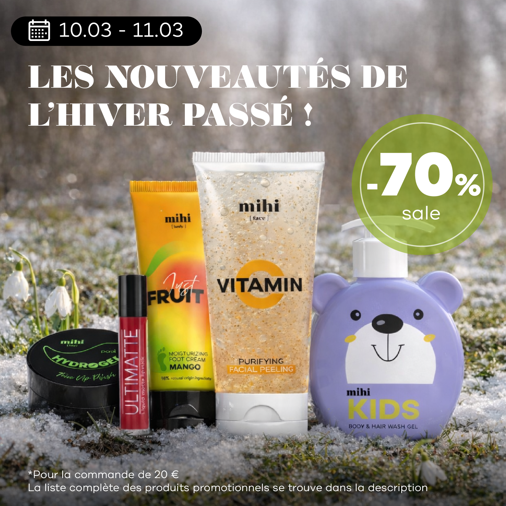 Les nouveautés de l’hiver passé!