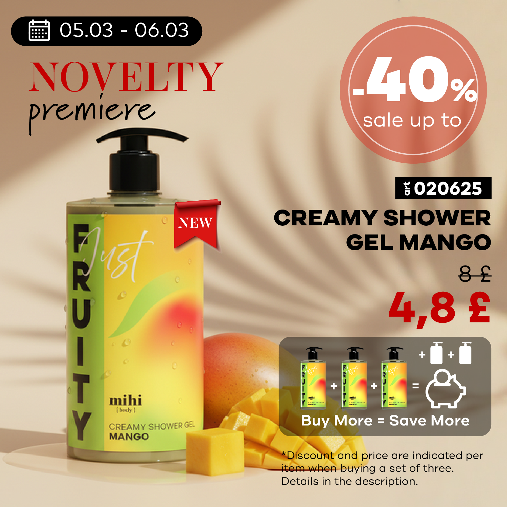 💥NOVELTY premiere at mihi! 🆕