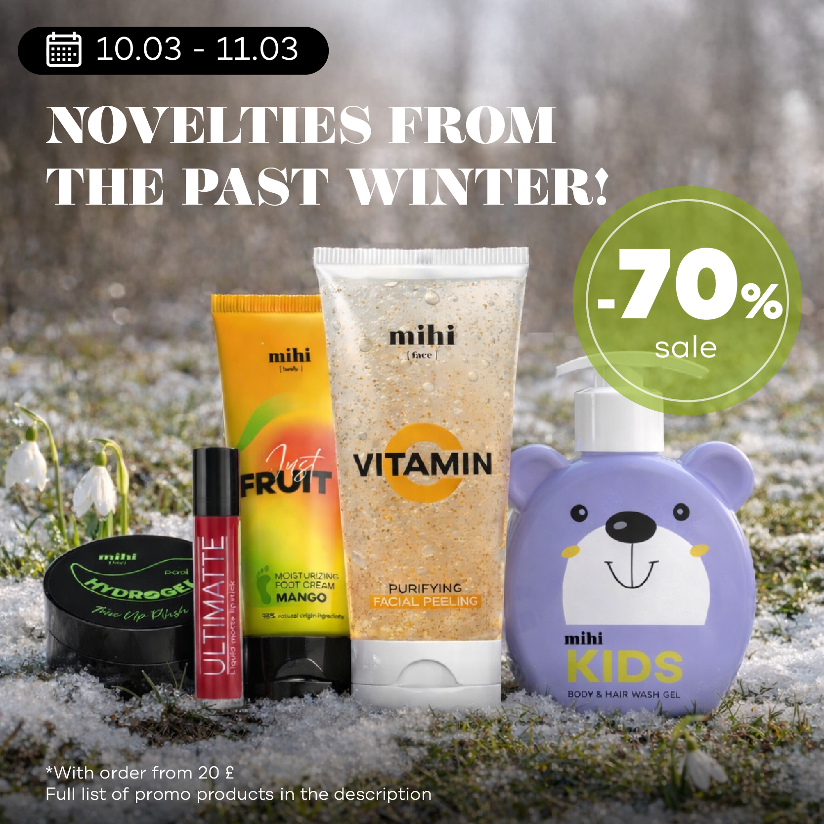 Novelties from the past winter!