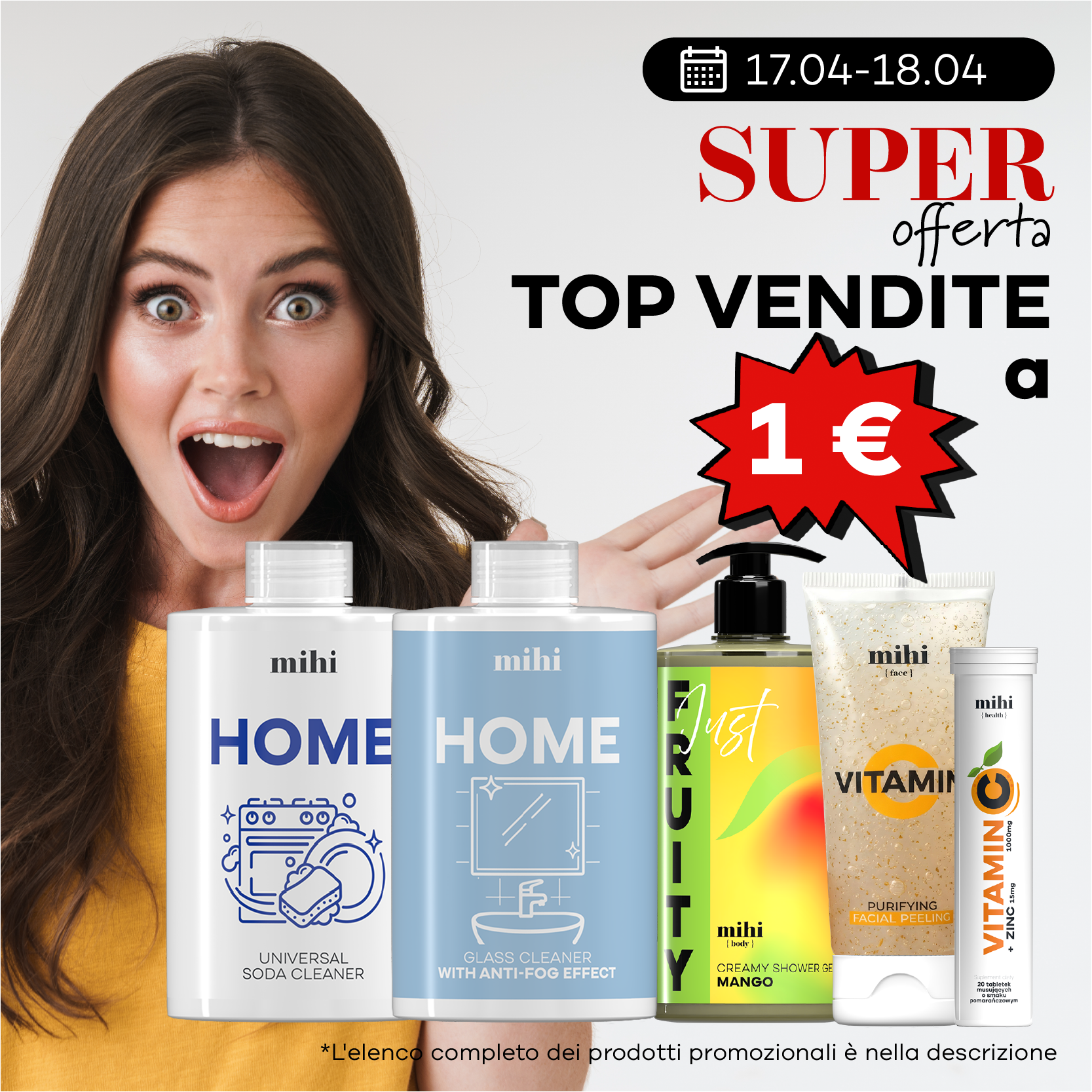 TOP VENDITE A 1€