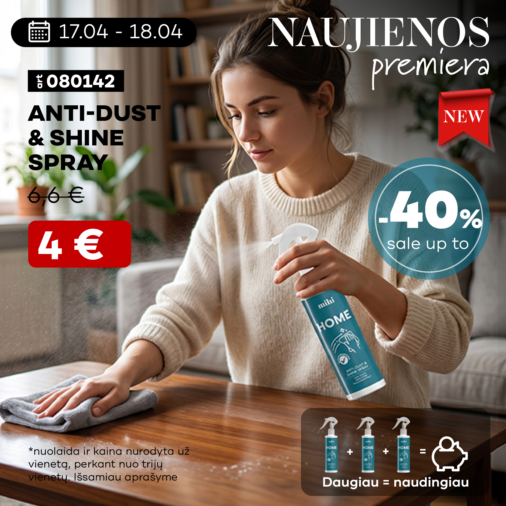 💥 NAUJIENOS premjera mihi! 🆕