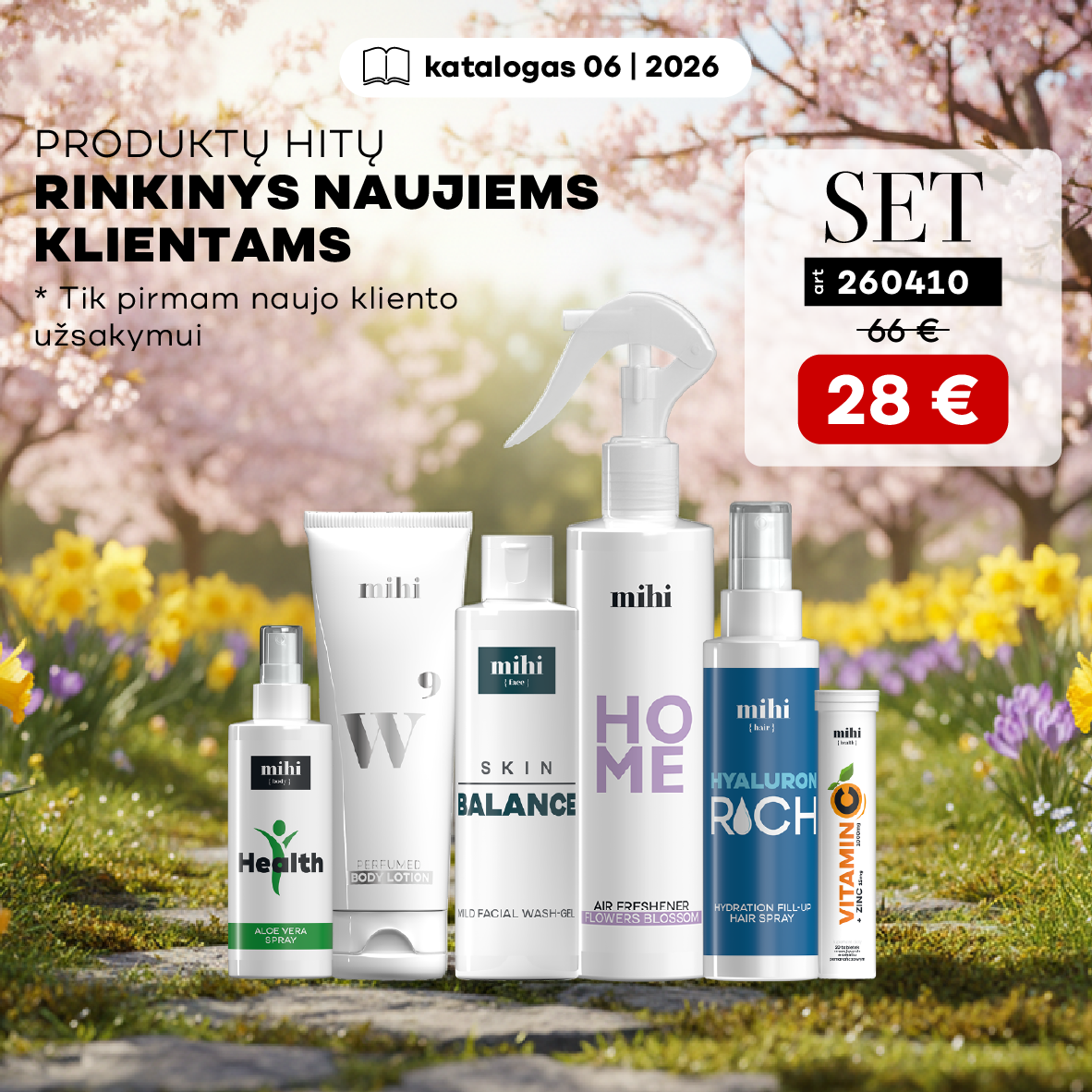 Naujo Pirkėjo rinkinys 06/2026 periode!