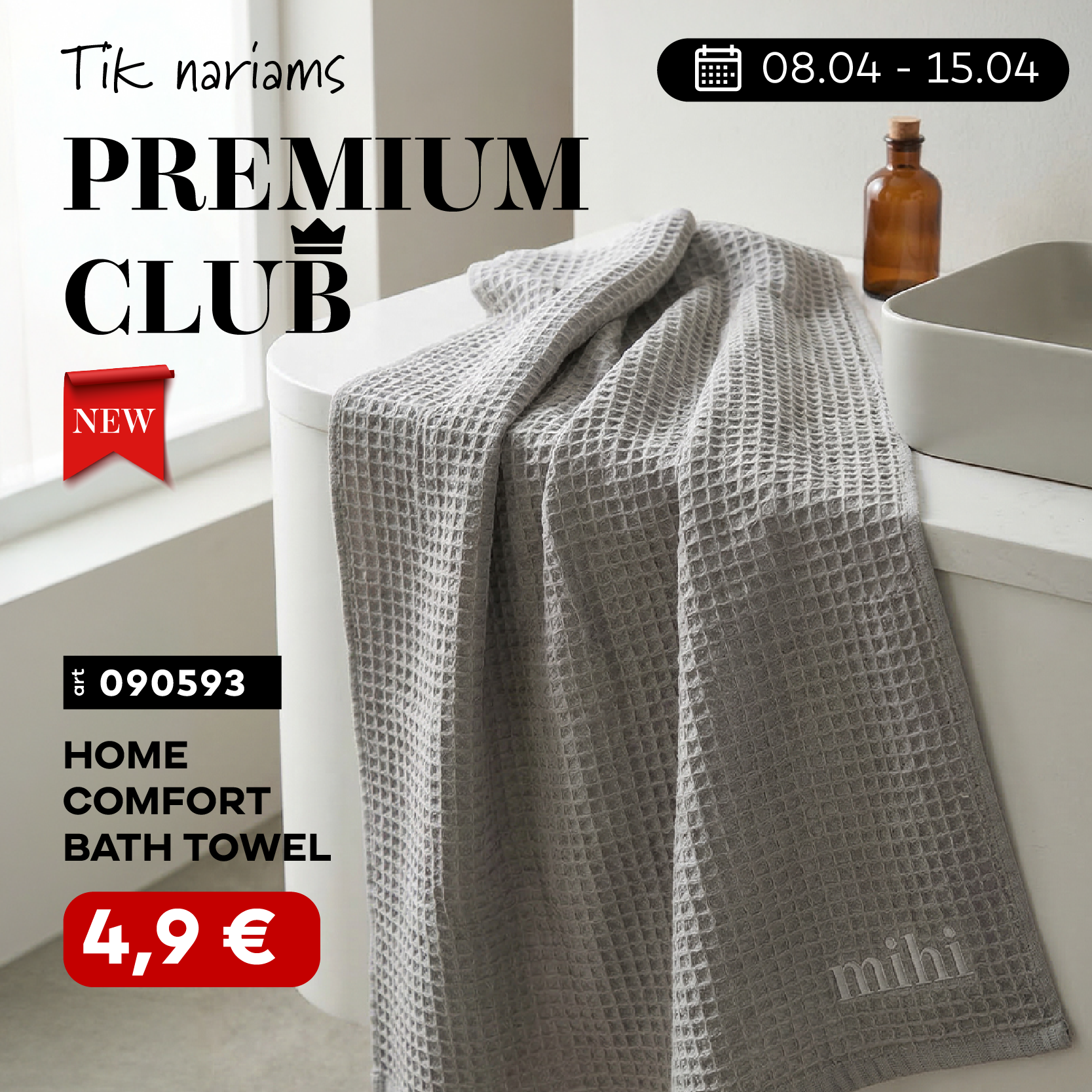 💥PREMJERA mihi! 🆕 Tik Premium Club nariams!