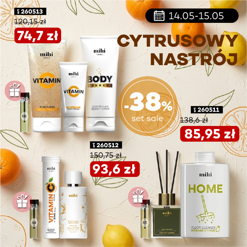 🍊 Cytrusowy nastrój: Twój wybuch świeżości i piękna!