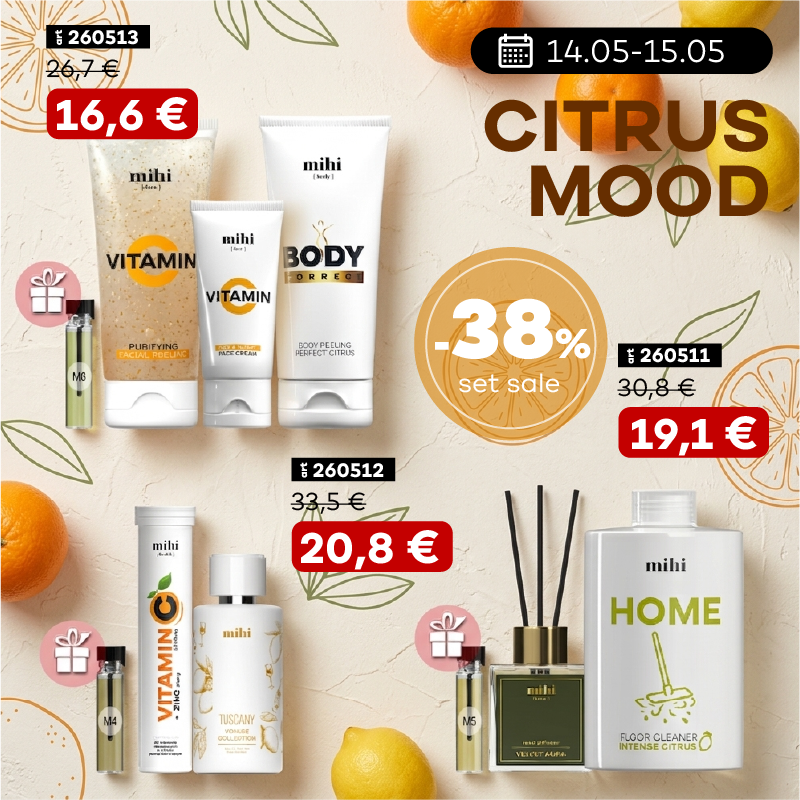 🍊 Citrusstemming: Jouw uitbarsting van frisheid en schoonheid!