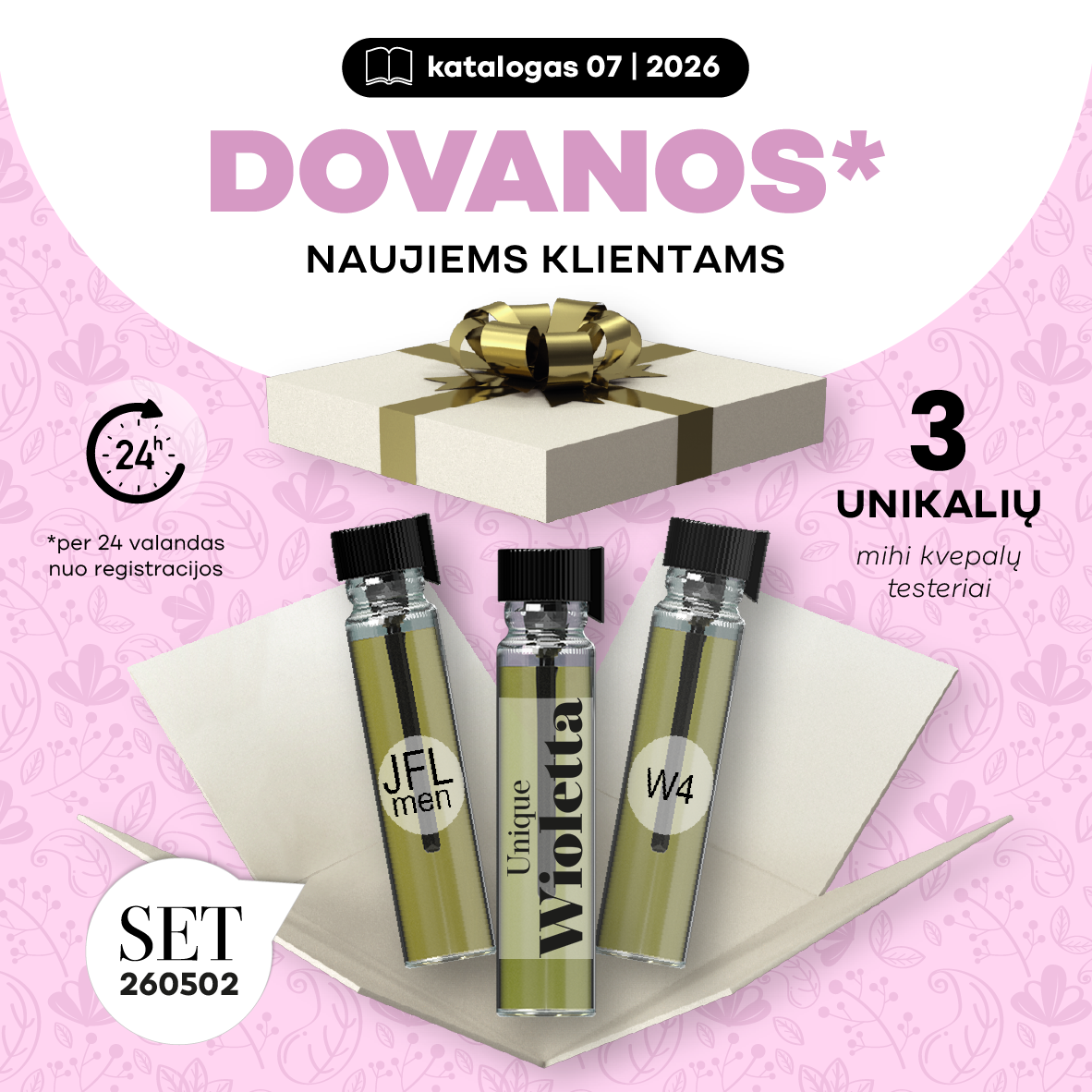 Super bonusas naujiems pirkėjams 07/2026 periode! 💥