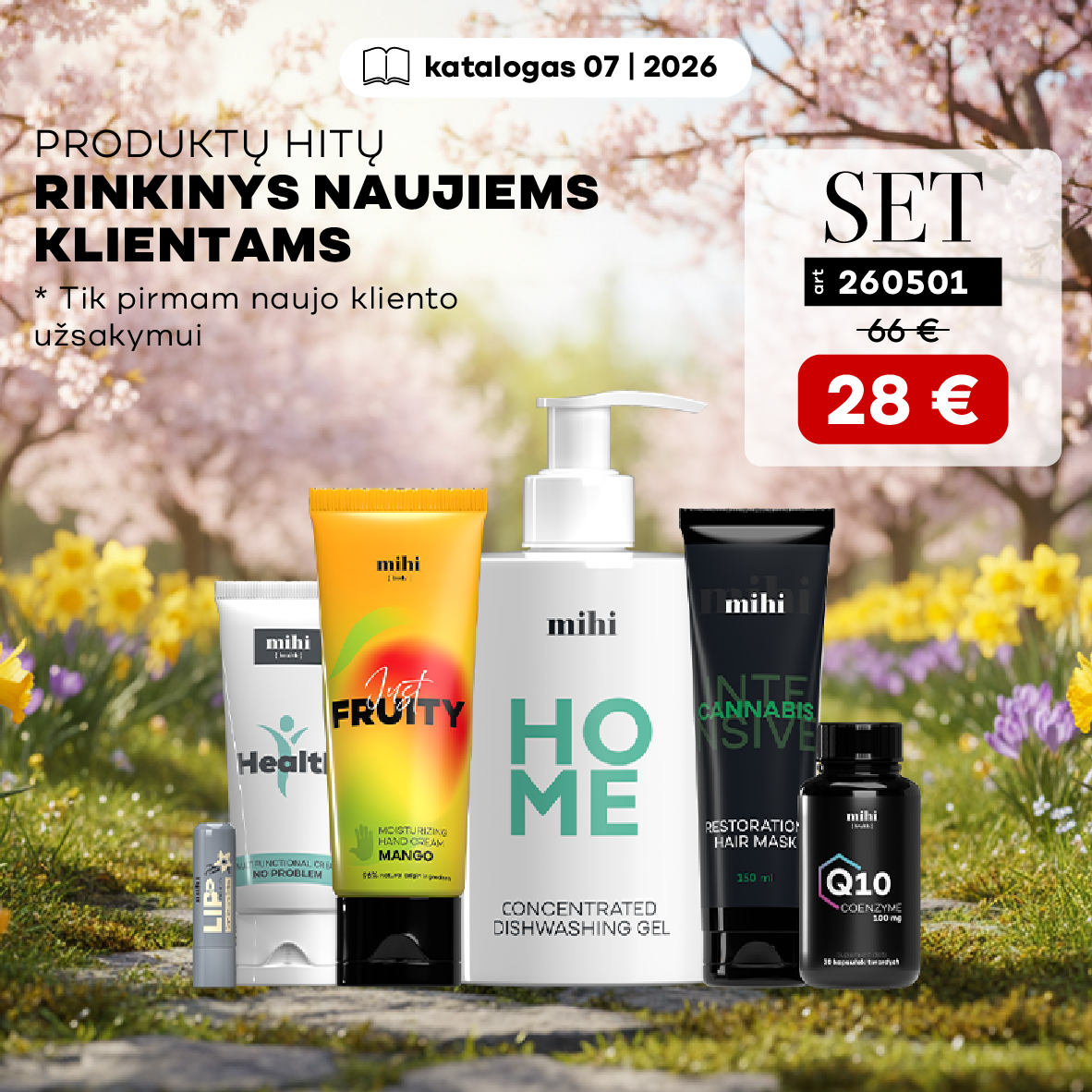 Naujo Pirkėjo rinkinys 07/2026 periode!