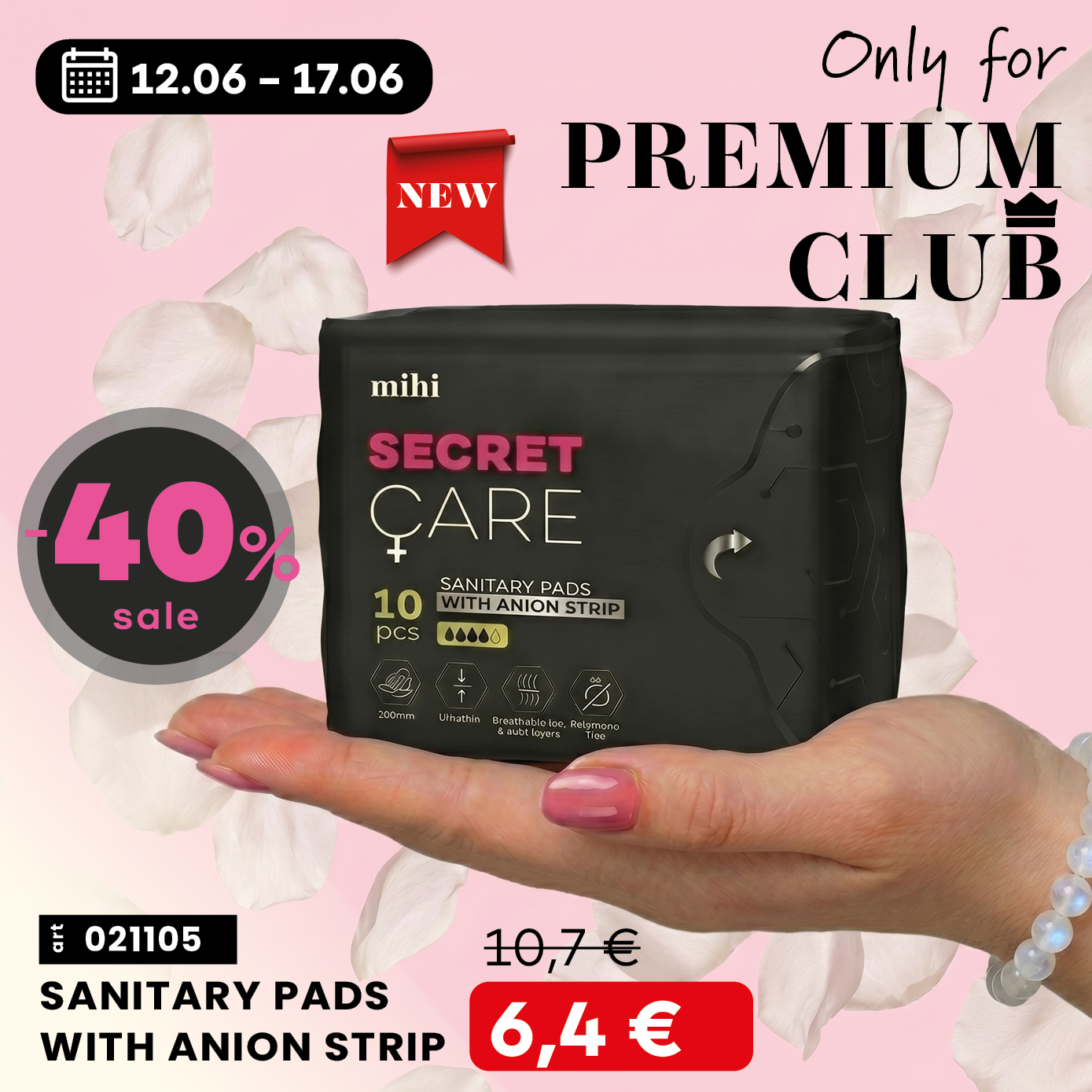 💥 UUS TOODE esmaesitlus mihi-s! 🆕 Ainult Premium Clubi liikmetele!