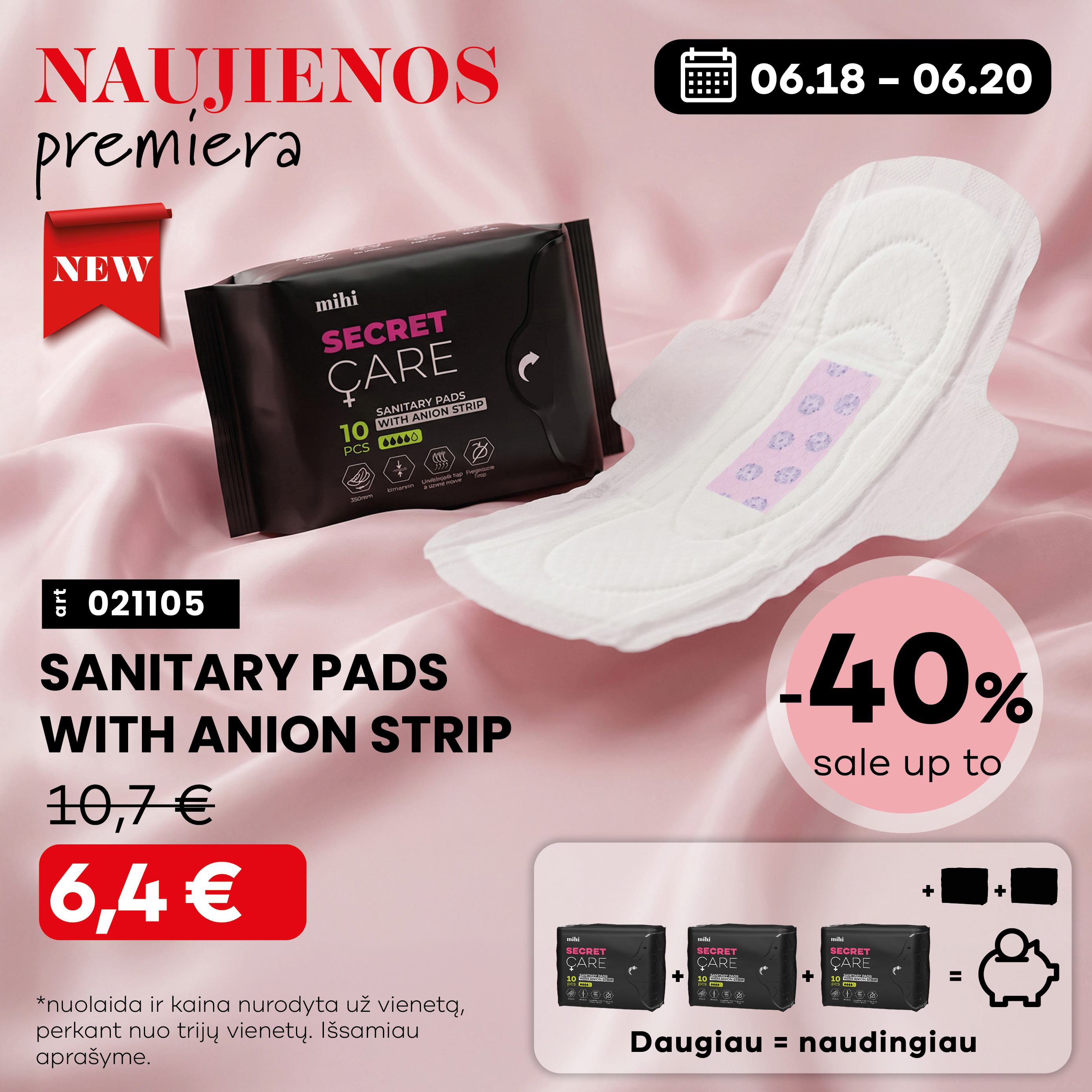 💥 NAUJIENOS premjera mihi! 🆕